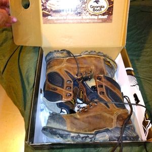 Men's size 8 Georgia 8 in composite to e work boots